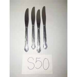 4 Edward Don & Co Stainless Dinner Knives Knife - 0213S50